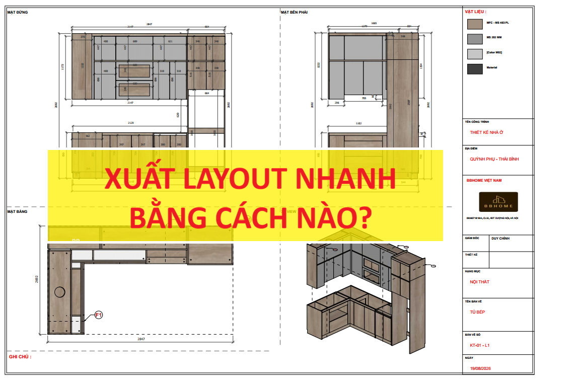 Plugin xuất LayOut tự động trong SketchUp